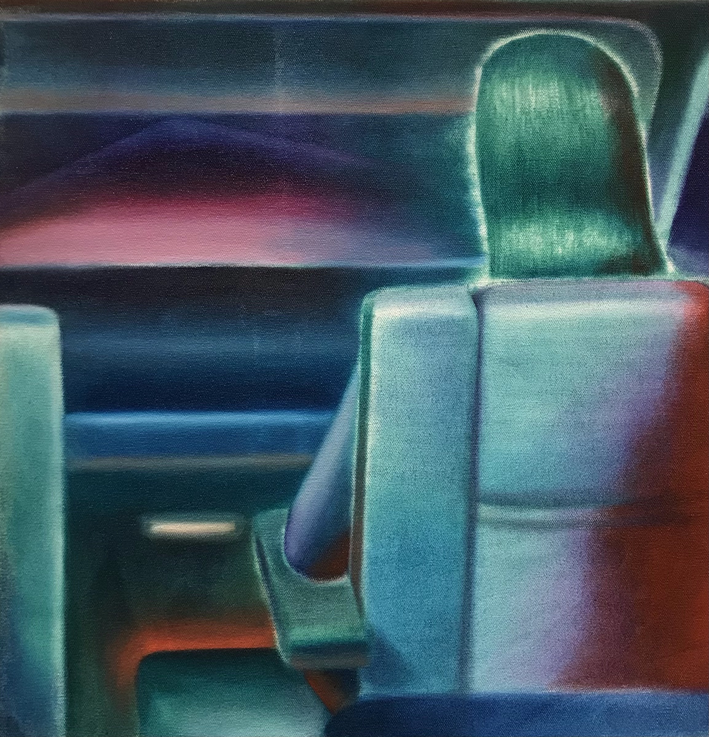 "Feiticeira II" - Richard Burton. Oil on canvas.