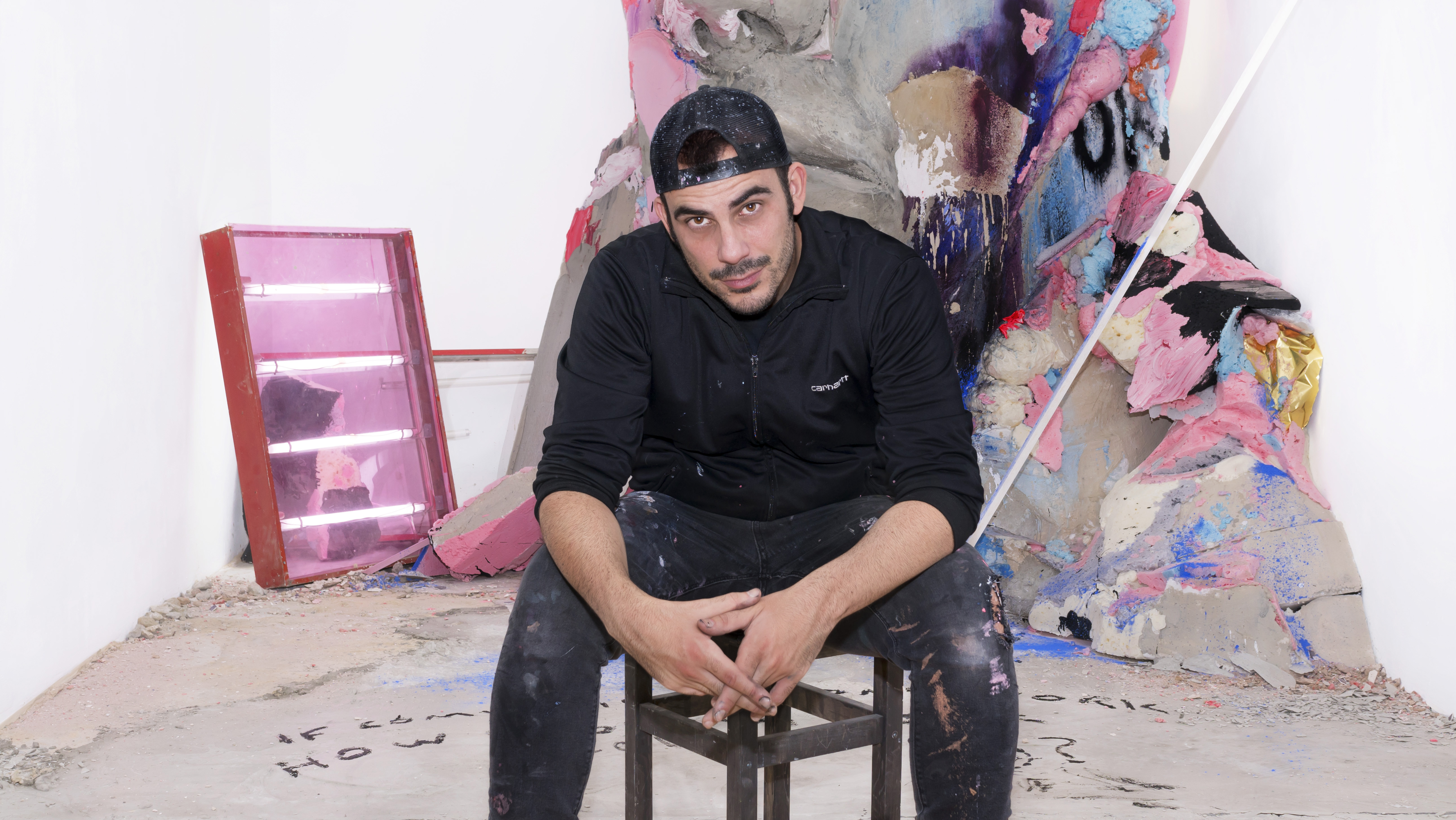 Mario Mankey, represented at Urvanity 2021 by Swinton Gallery.